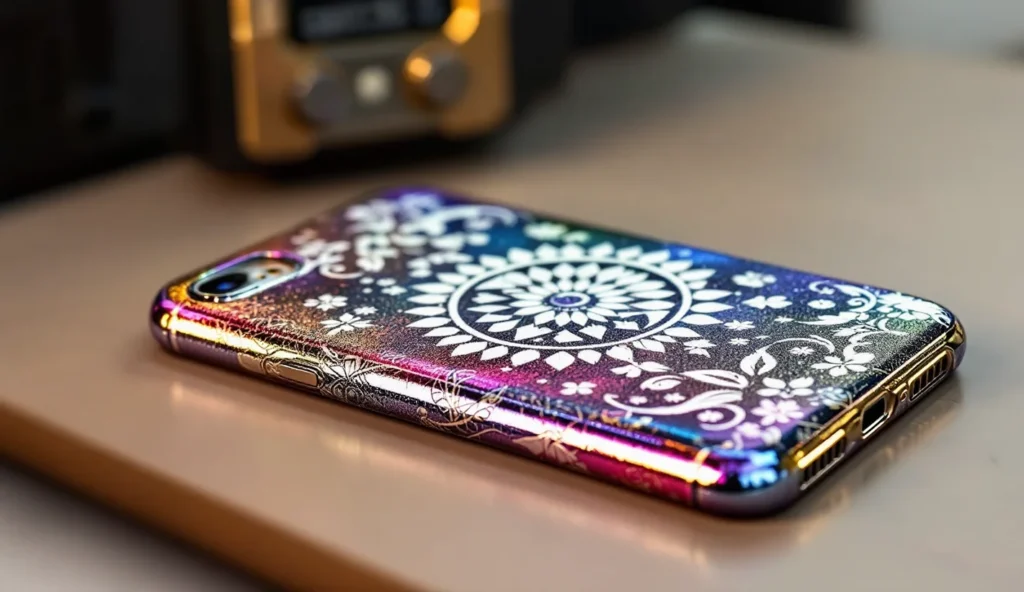 Coque de téléphone personnalisée avec gravure laser, motifs uniques
