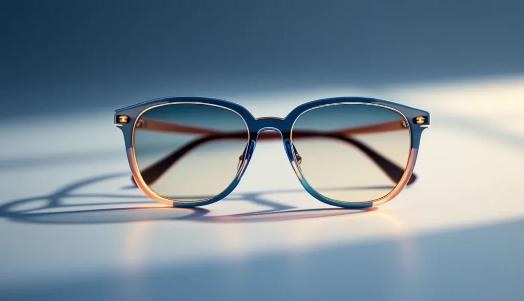 Lunettes imprimées en 3D avec design personnalisé et moderne