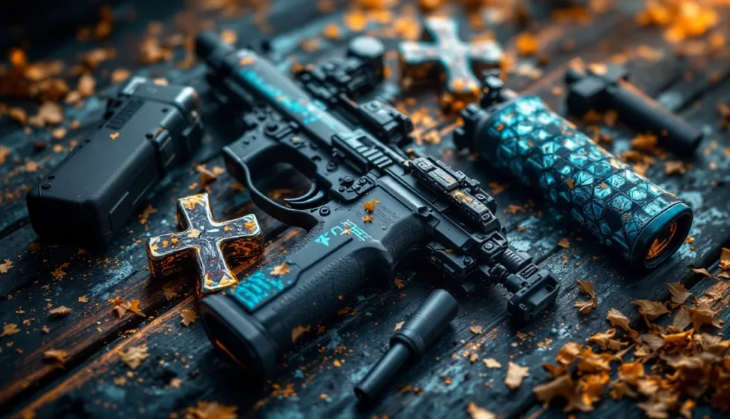 Accessoires d'airsoft personnalisés grâce à l'impression 3D